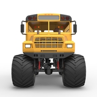 Vintage School bus Monster Truck 1:25 - Thumbnail 7