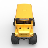Vintage School bus Monster Truck 1:25 - Thumbnail 8