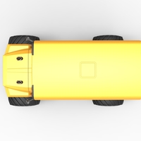 Vintage School bus Monster Truck 1:25 - Thumbnail 11