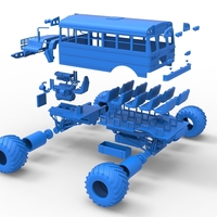 Vintage School bus Monster Truck 1:25 - Thumbnail 25