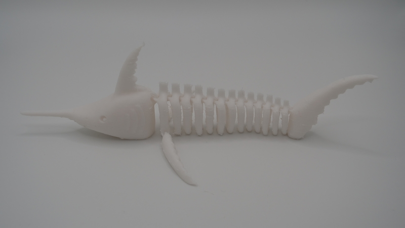 Articulated Swordfish / Marlin fish Skeleton 3d Print Printable - Pinshape