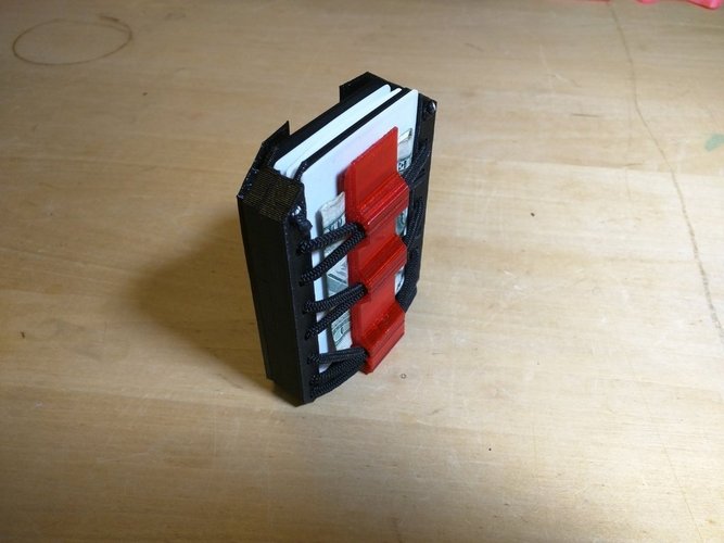 Recon Wallet ver 2.0 - prints without support 3D Print 55499