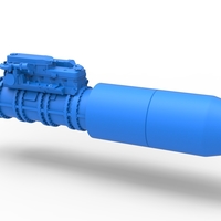 Jet engine 8 Scale 1:25 - Thumbnail 8