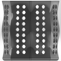 Twisted pencil box made of octagons and circles 01 - Thumbnail 1