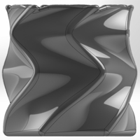 Twisted pencil box of rotated hexagons in the same direction - Thumbnail 4