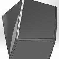 Twisted pencil box of rotated squares smaller angle - Thumbnail 2