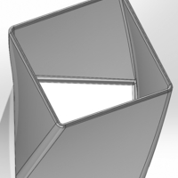 Twisted pencil box of rotated squares smaller angle - Thumbnail 3