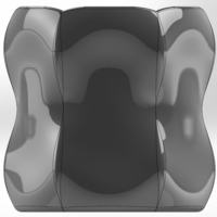 Twisted circle and hexagon pencil case - Thumbnail 4