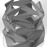 Twisted pencil box of rotated hexagons on planes - Thumbnail 3