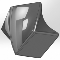 Twisted pencil box of rotated squares on planes larger angle - Thumbnail 2