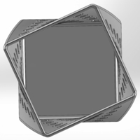 Twisted pencil case of rotated squares with hole matrices - Thumbnail 3