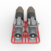 2 Jet engines on the frame Scale 1:25 - Thumbnail 7