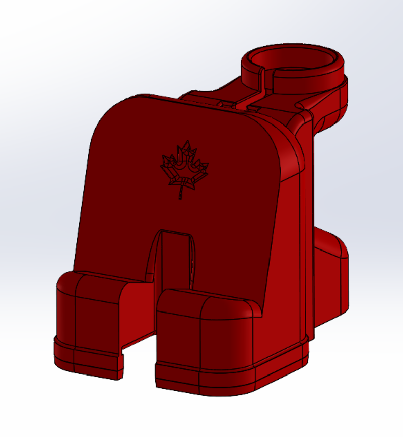 Maple Leaf USB-C iPhone and Apple Watch Charging stand