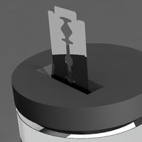 Razor Bin - Safety Razor Sharps Bin - Thumbnail 3