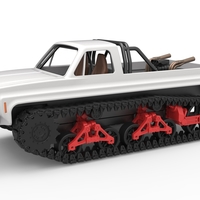 Vintage Monster tank Scale 1:25 - Thumbnail 1