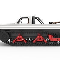 Vintage Monster tank Scale 1:25 - Thumbnail 9