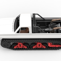 Vintage Monster tank Scale 1:25 - Thumbnail 10