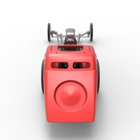 Front engine old school dragster with shell V8 Scale 1:25 - Thumbnail 16