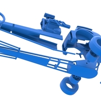 Front engine old school dragster with shell V8 Scale 1:25 - Thumbnail 19