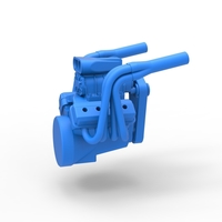 Engine for Vintage Monster tank 1:25 - Thumbnail 1