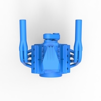 Engine for Vintage Monster tank 1:25 - Thumbnail 6