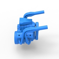 Engine for Vintage Monster tank 1:25 - Thumbnail 8