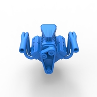 Engine for Vintage Monster tank 1:25 - Thumbnail 12