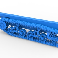 Track for Vintage Monster tank Scale 1:25 - Thumbnail 9