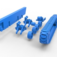 Track for Vintage Monster tank Scale 1:25 - Thumbnail 15