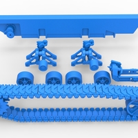 Track for Vintage Monster tank Scale 1:25 - Thumbnail 17