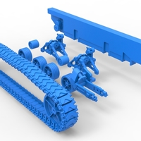 Track for Vintage Monster tank Scale 1:25 - Thumbnail 18