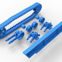 Track for Vintage Monster tank Scale 1:25 - Thumbnail 19