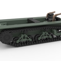 Vintage Monster tank Base Scale 1:25 - Thumbnail 1