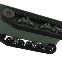 Vintage Monster tank Base Scale 1:25 - Thumbnail 3