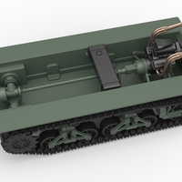 Vintage Monster tank Base Scale 1:25 - Thumbnail 4