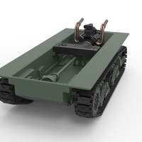 Vintage Monster tank Base Scale 1:25 - Thumbnail 5