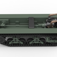 Vintage Monster tank Base Scale 1:25 - Thumbnail 10