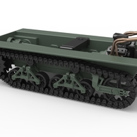 Vintage Monster tank Base Scale 1:25 - Thumbnail 12