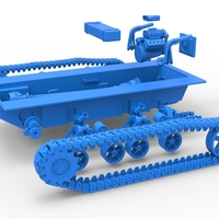 Vintage Monster tank Base Scale 1:25 - Thumbnail 18