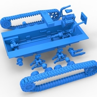 Vintage Monster tank Base Scale 1:25 - Thumbnail 19