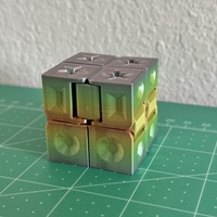 Small Fidget Cube / Infinity Cube, Print in Place 3D Printing 555328