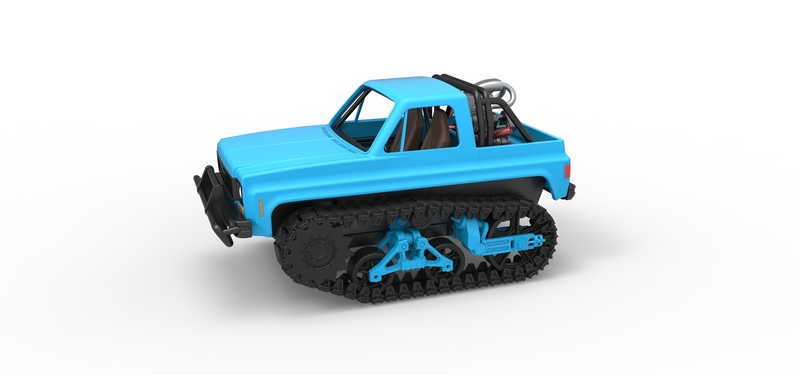 Fun Short Monster tank Scale 1:25