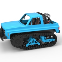 Fun Short Monster tank Scale 1:25 - Thumbnail 1