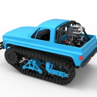 Fun Short Monster tank Scale 1:25 - Thumbnail 12