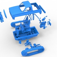 Fun Short Monster tank Scale 1:25 - Thumbnail 19