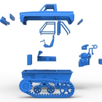 Fun Short Monster tank Scale 1:25 - Thumbnail 22