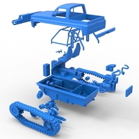 Fun Short Monster tank Scale 1:25 - Thumbnail 24