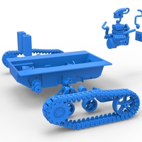 Fun Short Monster tank Base Scale 1:25 - Thumbnail 17