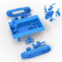 Fun Short Monster tank Base Scale 1:25 - Thumbnail 18