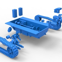 Fun Short Monster tank Base Scale 1:25 - Thumbnail 22